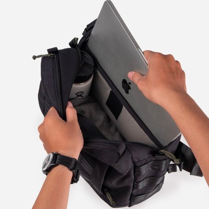 PROMO SPECIAL Orbit Gear - 14" Medium Sling Bag - Tas Waistbag Selempang Pria Rorosaroa36