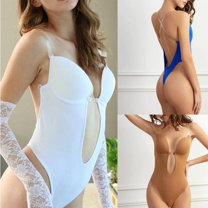 Bra Strapless Gaun Pesta Bodysuit Shapewear Pakaian Dalam Pesta/ Bra Backless Full Body