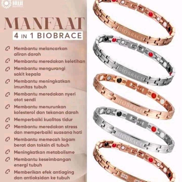 Biobrace gelang kesehatan HWI