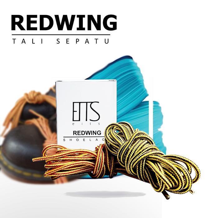 Tali Sepatu Pria Round Shoelace untuk Sepatu Safety Boot Merek Red Wing / Redwings