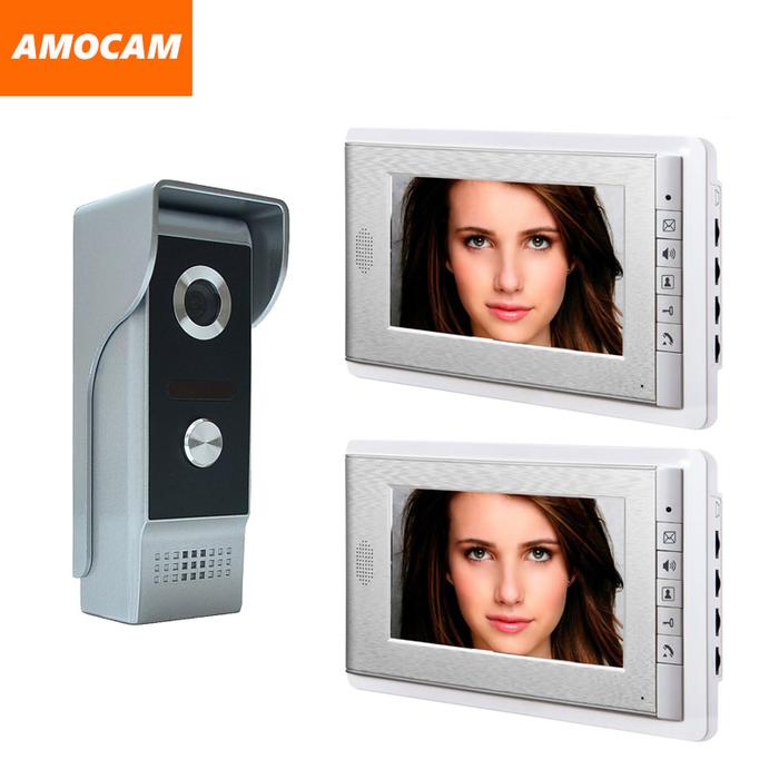7 Inch video Door Phone Doorbell Intercom System Video DoorBell Video