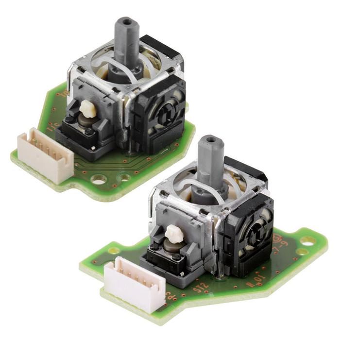 For Wii U WIIU GamePad Controller 1 Pair Left & Right 3D Analog Stick  Joystick PCB Board  Repair Pa