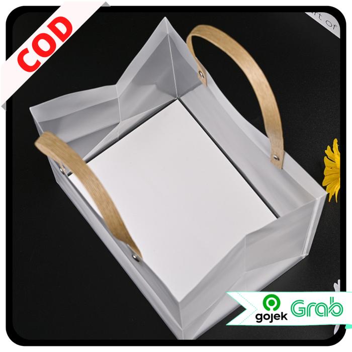 KAISSO - PLASTIC BAG TRANSPARANT TAS MIKA PP SOUVENIR HADIAH POLOS GOODIE BAG HAMPERS BENING TRANSPA