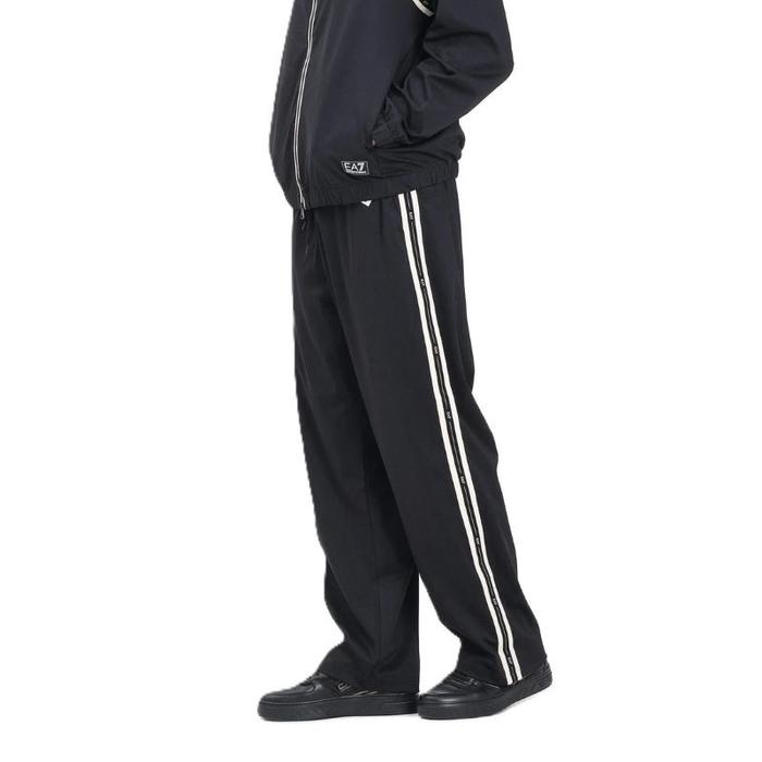 TROUSERS TRAINING EA7 ARMANI EMPORIO BLACK ORIGINAL AUTHENTIC