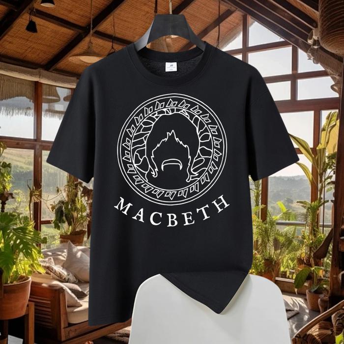 [COD]Kaos MACBETH Kapas murni berkualitas tinggi dan mode