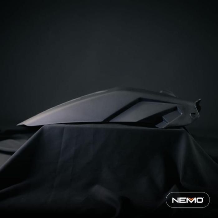 Spakboard spakbor kolong hugger mudguard Vario 160 hitam doff Nemo