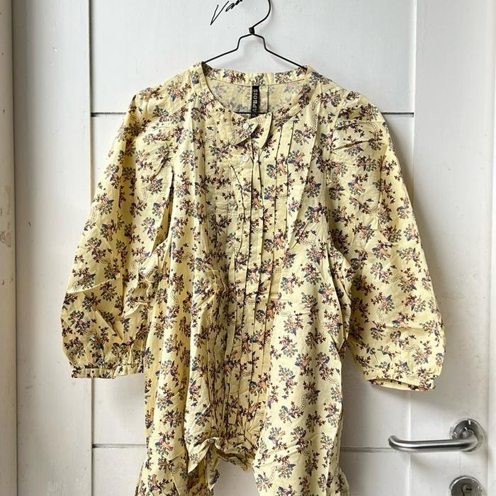 SALE!! FRAPBOIS Yellow Motive Blouse