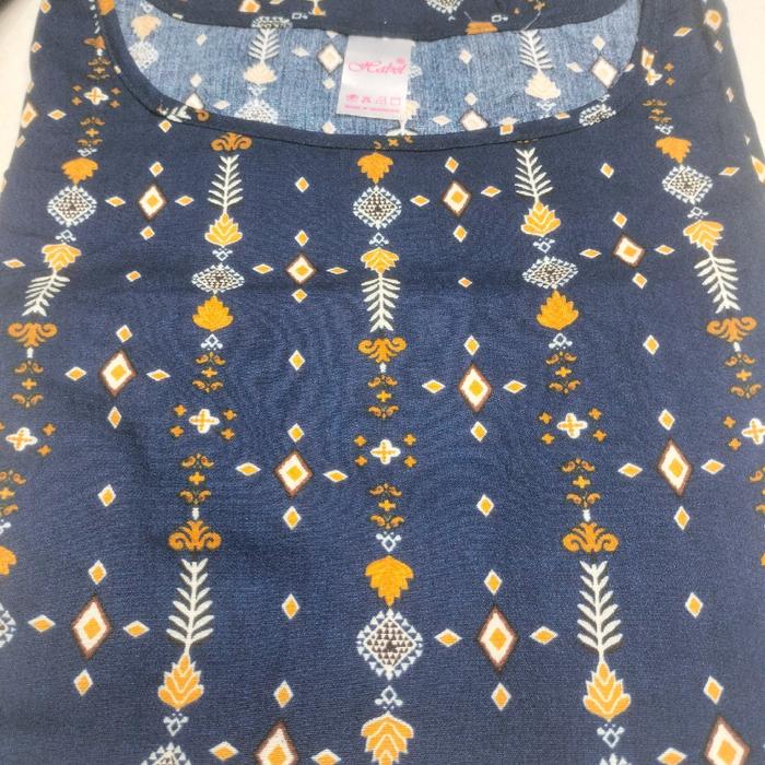 daster habel Wanita Baju Panjang Motif Katun Tidur Dewasa Piyama Remaja