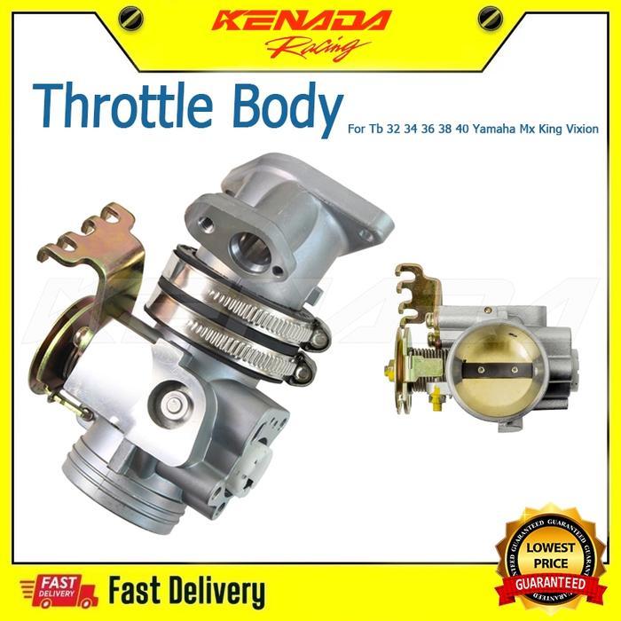 KENADA THROTTLE BODY DOUBLE INJECTOR TB 32 34 36 38 40 MX KING VIXION NVL MXKING 150 VIXION NVA R15 