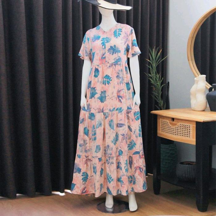 Maple Dress Maxi by FALOVA - Wanita -  Dewasa - Rayon