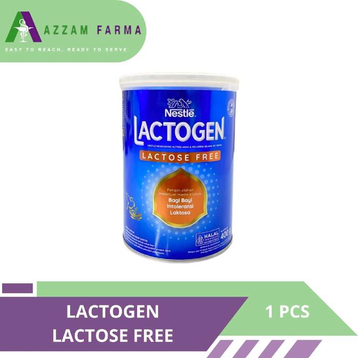 LACTOGEN LACTOSE FREE 400gr - susu pertumbuhan yang dibuat khusus untuk bayi dengan alergi terhadap 