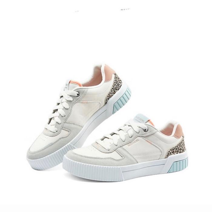 Sepatu Skechers Court Classic Jade-Feline Nat/Multi Original Resmi BNIB