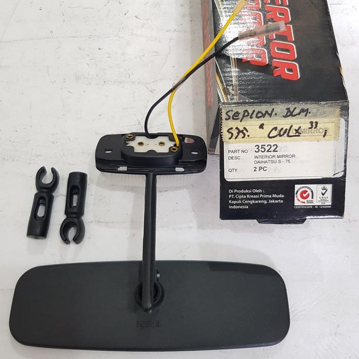Kaca Spion Kabin Dalam Tengah Set Hijet 1.0 S75 / Zebra 1.0 S88 EMGI O1