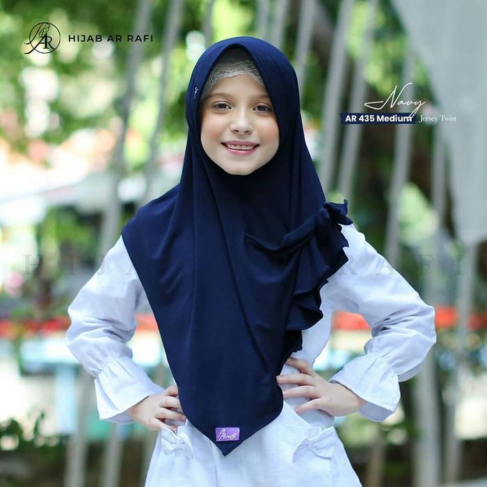 AR RAFI | AR 435 MEDIUM - Bahan Jersey Twist