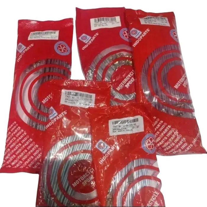 Ruji jari-jari chrome untuk RX king RX S RX KING COBRA velg Ring 17-17 Motorcycle