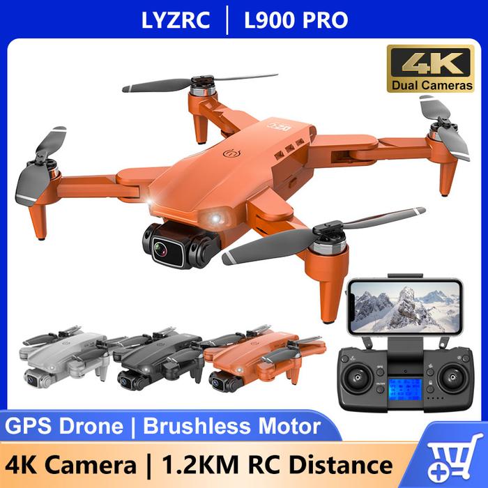 L900 Pro GPS Drone 4K Professional HD Dual Camera 5G Wifi Photography Brushless Foldable Quadcopter 