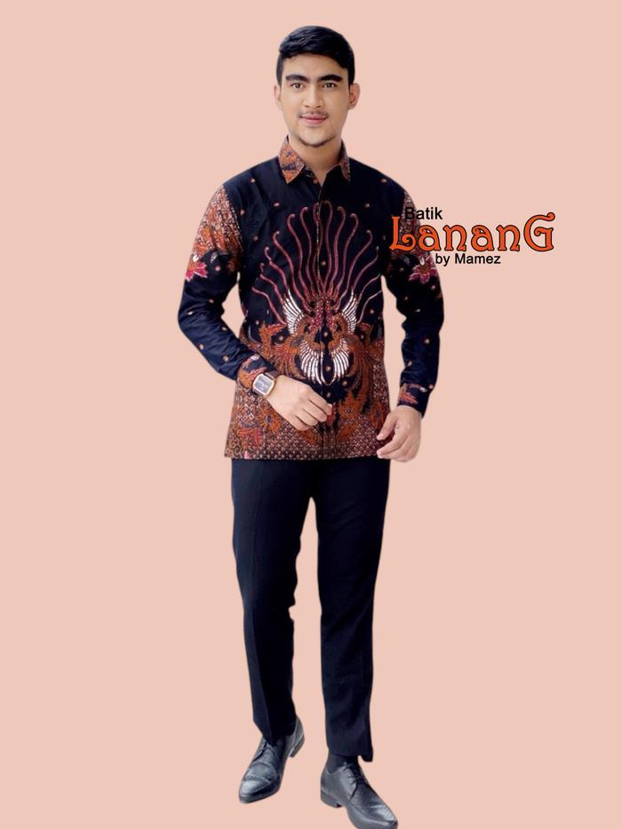 Batik Couple Batik Sarimbit Batik Pria Wanita Kode Winoto bahan Katun Bekolin Lapis Furing Batik Lon