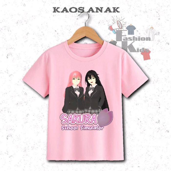 kaos sakura school simulator baju sakura school fashion anak sakura school simulator