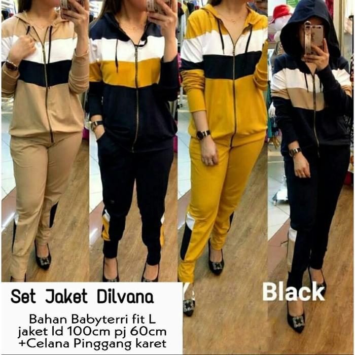 DILVANA STELAN TRAINING JAKET / SET JAKET ZIPPER