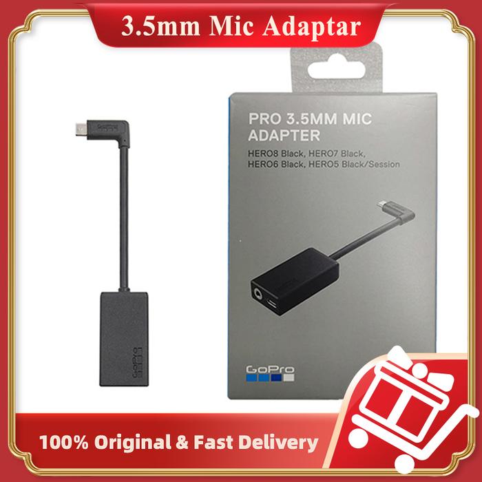 ★GoPro Pro 3.5mm Mic Adapter suit for HERO11 HERO10 HERO9 HERO8 HERO7