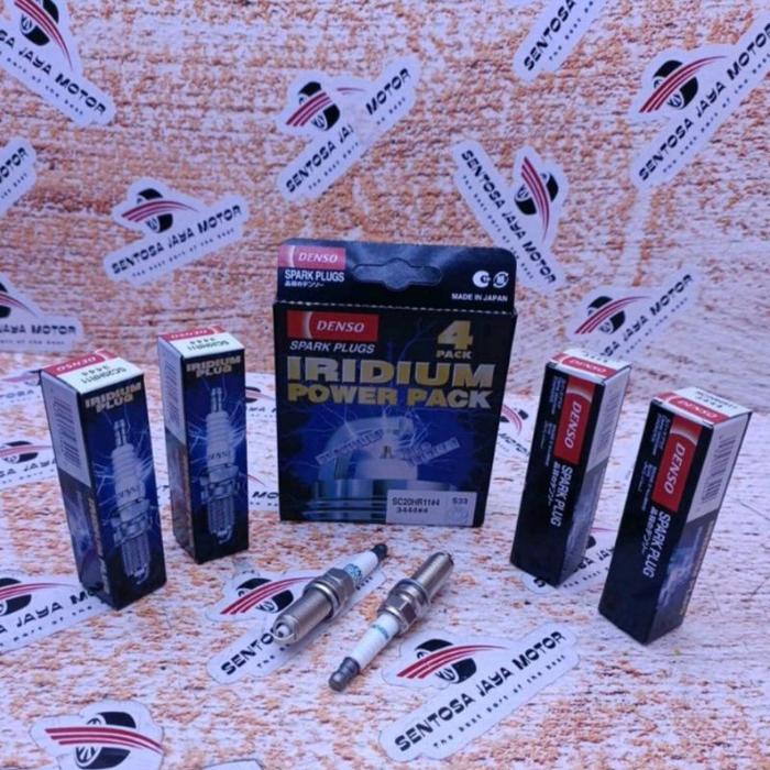 Busi Iridium Calya Sigra Agya Ayla Original 4 Pcs Navy