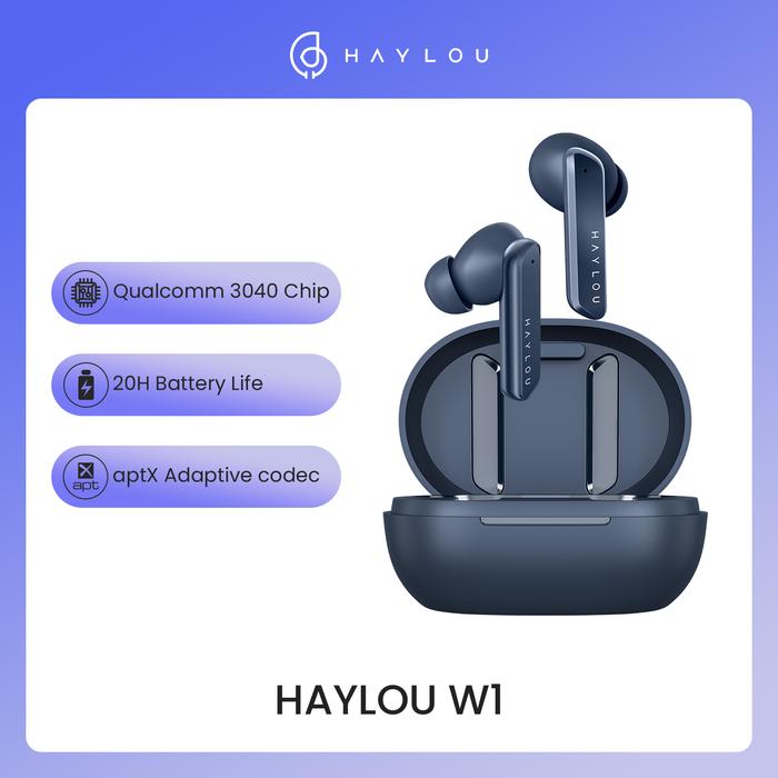Haylou W1 Bluetooth 5.2 Earphones Dual Noise Cancellation Ture