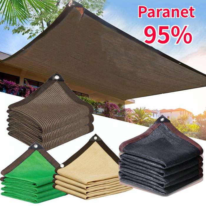 95% Paranet Anti-UV Jaring / Lebar 2/3/4/6/8 Meter Dll / Nylon Anti Panas Enkripsi 12-pin Jaring Par
