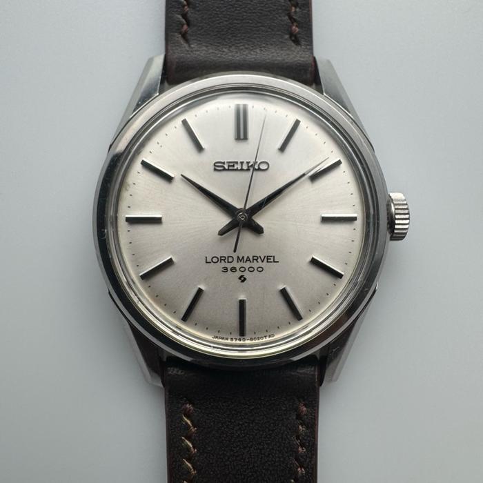 Overhauled Vintage January 1969 The Legendary Seiko Lord Marvel 5740-8000 36000 hi-beat manual windi