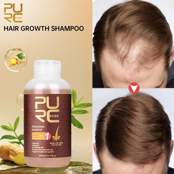 PURC Ginseng Ginger Hair Growth Shampoo and Conditioner Anti Hair