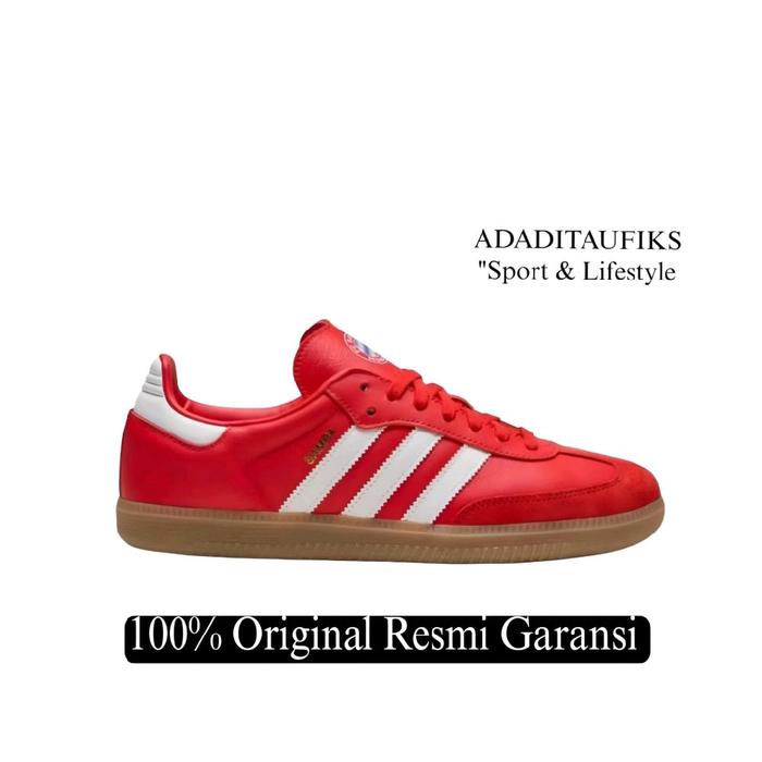 Sepatu Sneakers Adidas Samba X FC Bayern Munchen Original JQ4039