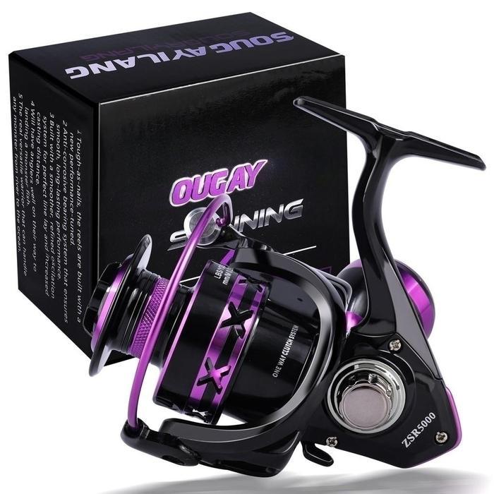 new - coralov reel pancing metal hp1000 - 7000 /fishing reel 30kg max drag reel pancing tarikan full