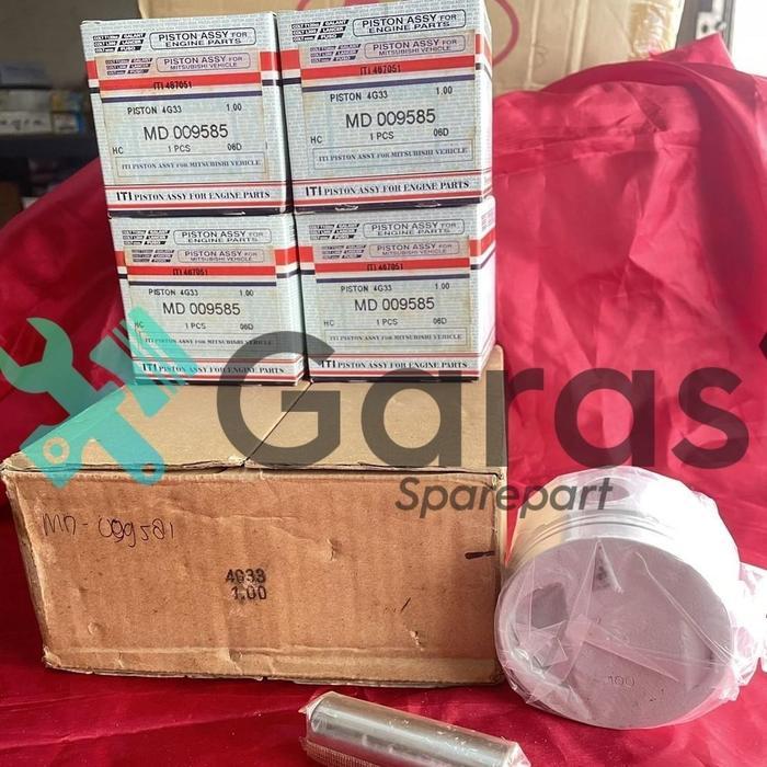 Piston Seher / Piston Assy Mitsubishi L300 Bensin Lama 4G33