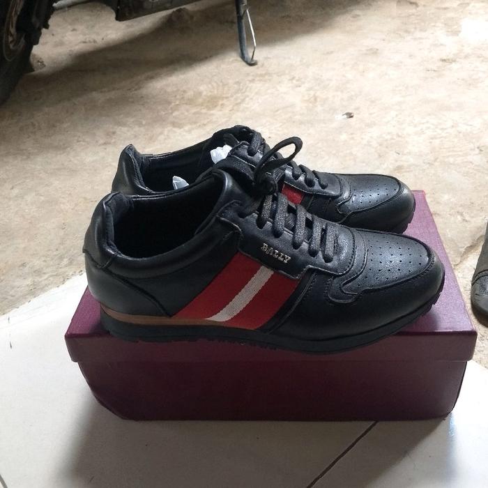sepatu second branded bally astel calf size 40 original authentic like new