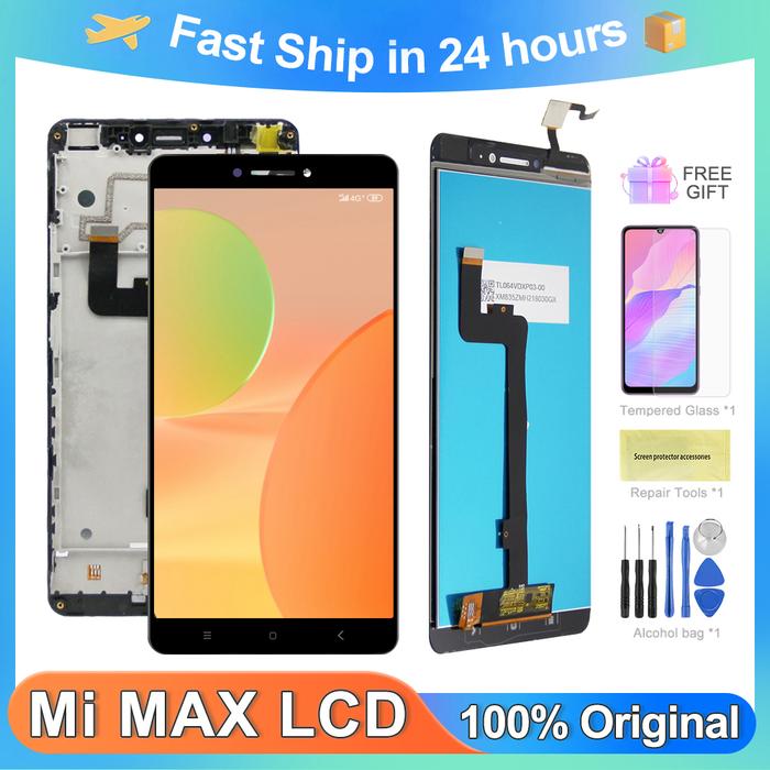 Max LCD Screen 100% Test For Xiaomi Mi Max LCD Display Touch Screen