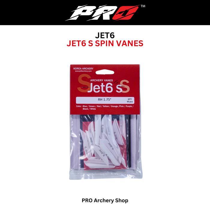 JET6 S SPIN VANES VANES JET6 S JET 6 S SPIN WING VANE SPIN WING JET6 KSL SAYAP ARROW PANAHAN ANAK PA