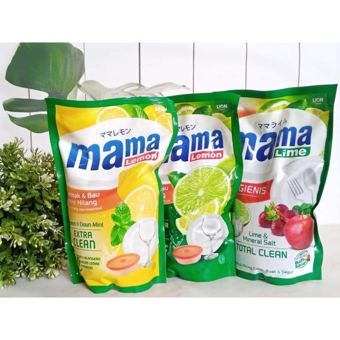 Sabun Pencuci Piring Mama Lime Mama Lemon 680 ml Paket 3 Pcs