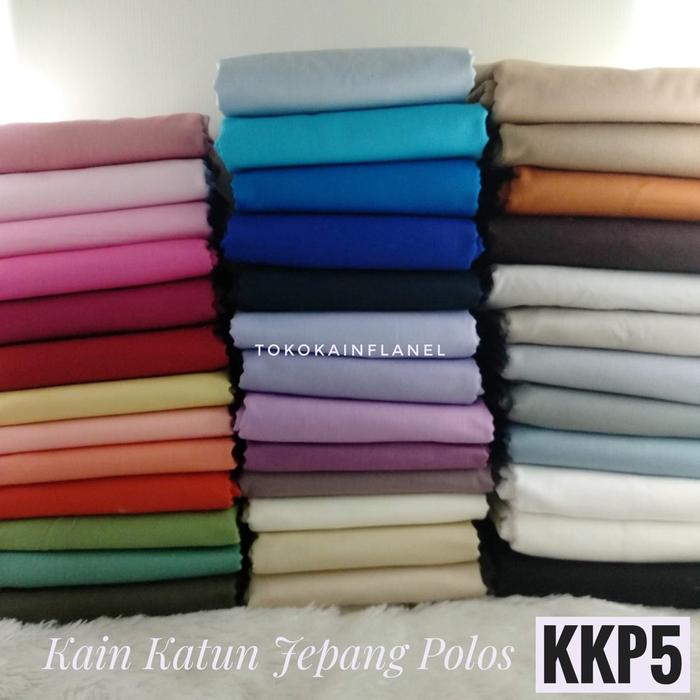 Kain Katun Jepang Polos Tokai Senko Original Poplin 50X150Cm – Kualitas Premium Kkp5 Terbaru !!!!!!!