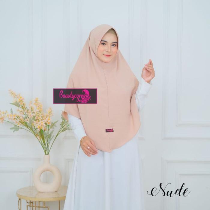 Crinkle Air Flow/Jilbab Ped Antem/ Bergo Crinkle Airflow/Jilbab Crinkle