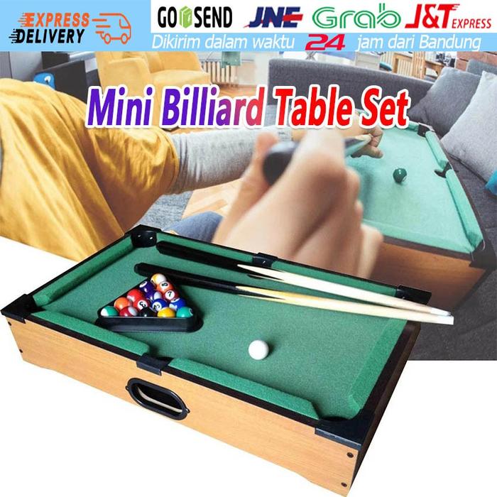Mini Desktop Billiard Pool Table - Mainan Hadiah Kado Anak Meja Biliar Kecil Mainan Anak