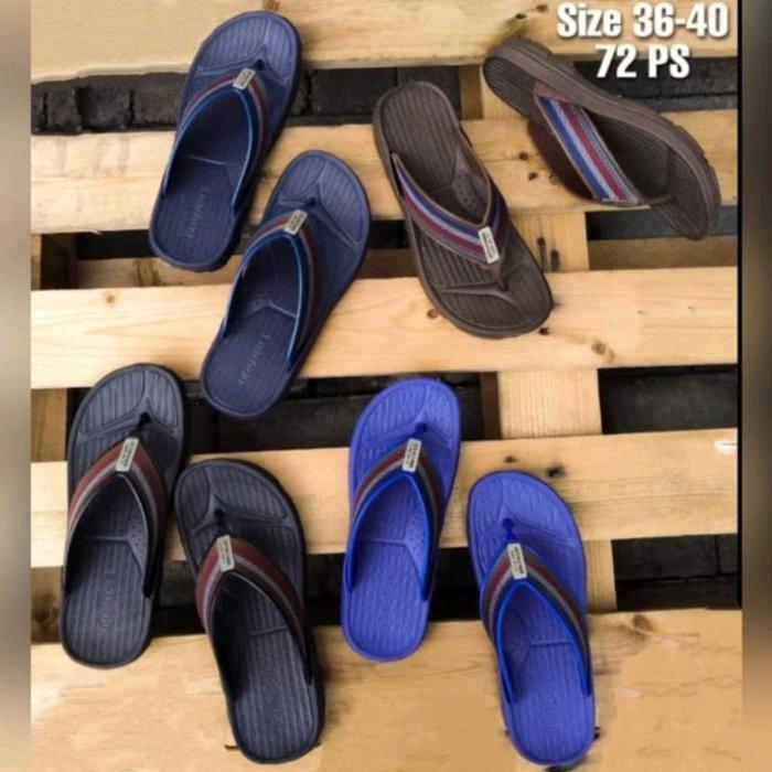 Sandal Japit Gosome Ukuran 36-44 Jepit Karet Sendal