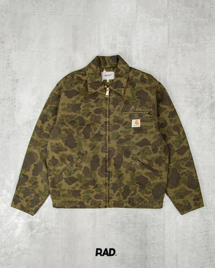 Carhartt WIP Duck Detroit Jacket Office Green Original