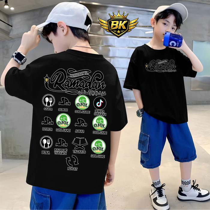 KAOS ANAK MARHABAN YA RAMADHAN OJOL GAME