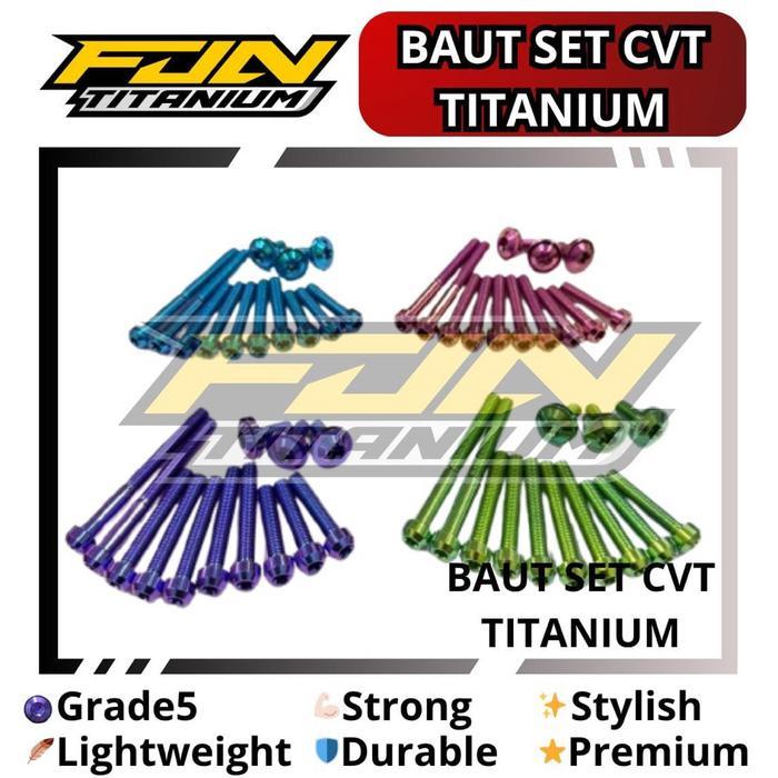 baut cvt titanium vietnam vario 125 /150 grade 5