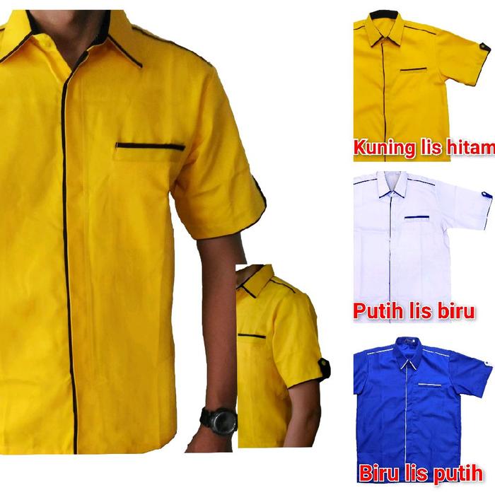 baju seragam karyawan COWOK CEWEK baju kerja baju partai komunitas