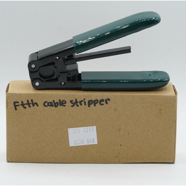 Fiber optic Butterfly Cable Stripper FTTH fiber Drop Cable Stripper Fiber optic stripper