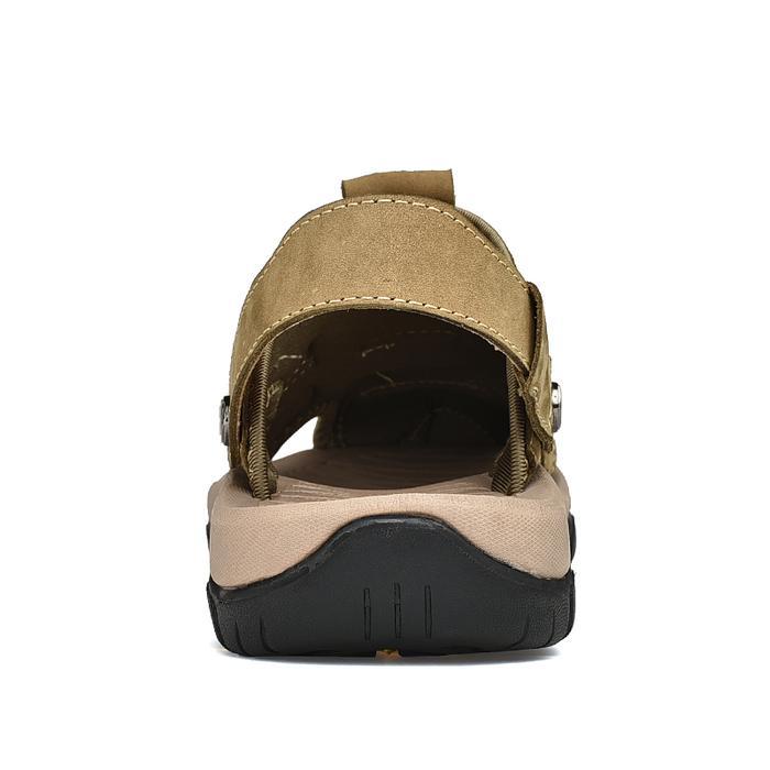 Eiger - Sandal Gunung Pria Cowok Dewasa MOUNTAIN Original Murah Outdoor Terbaru Kulit Asli Touring T