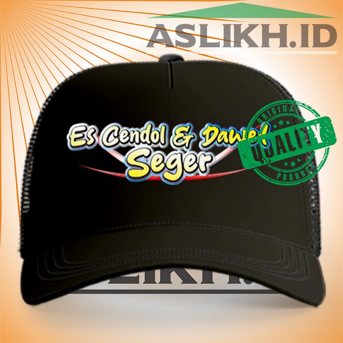 ASLIKH.ID TOPI TRUCKER JARING PREMIUM ES CENDOL DAWET SEGER Dewasa