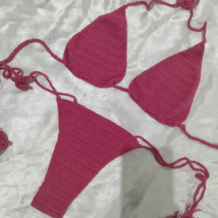 TERLARIS Bikini Rajut // Set bikini rajut bali READY