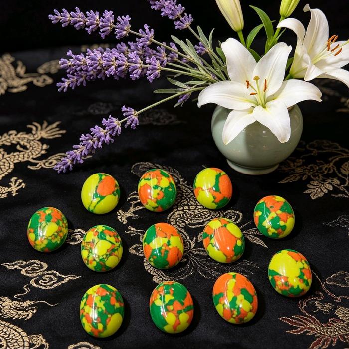 Batu Akik Pirus Triwarna Jaipur Indiahe 18x13mm Terbaru