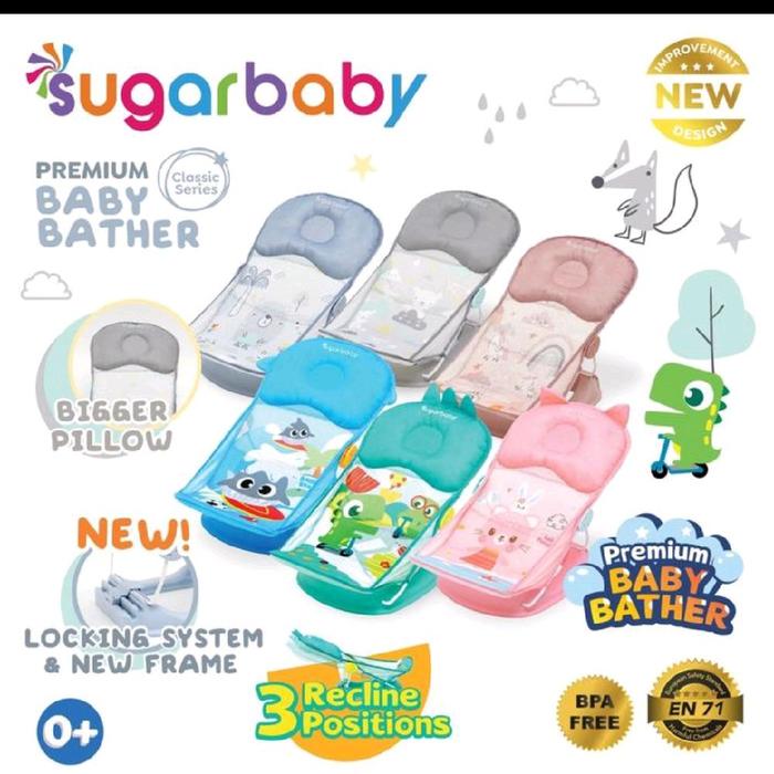 Sugar baby bather premium deluxe